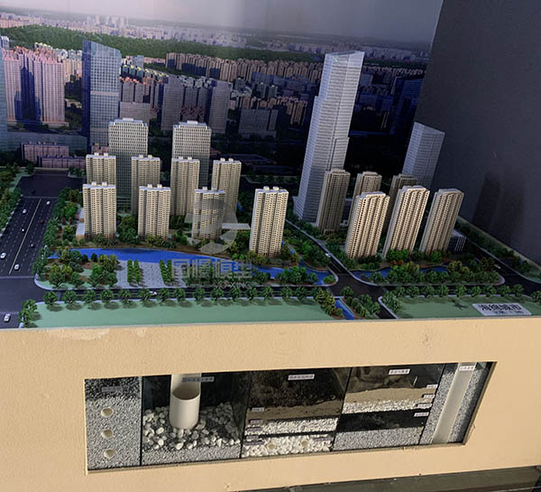 义乌市建筑模型