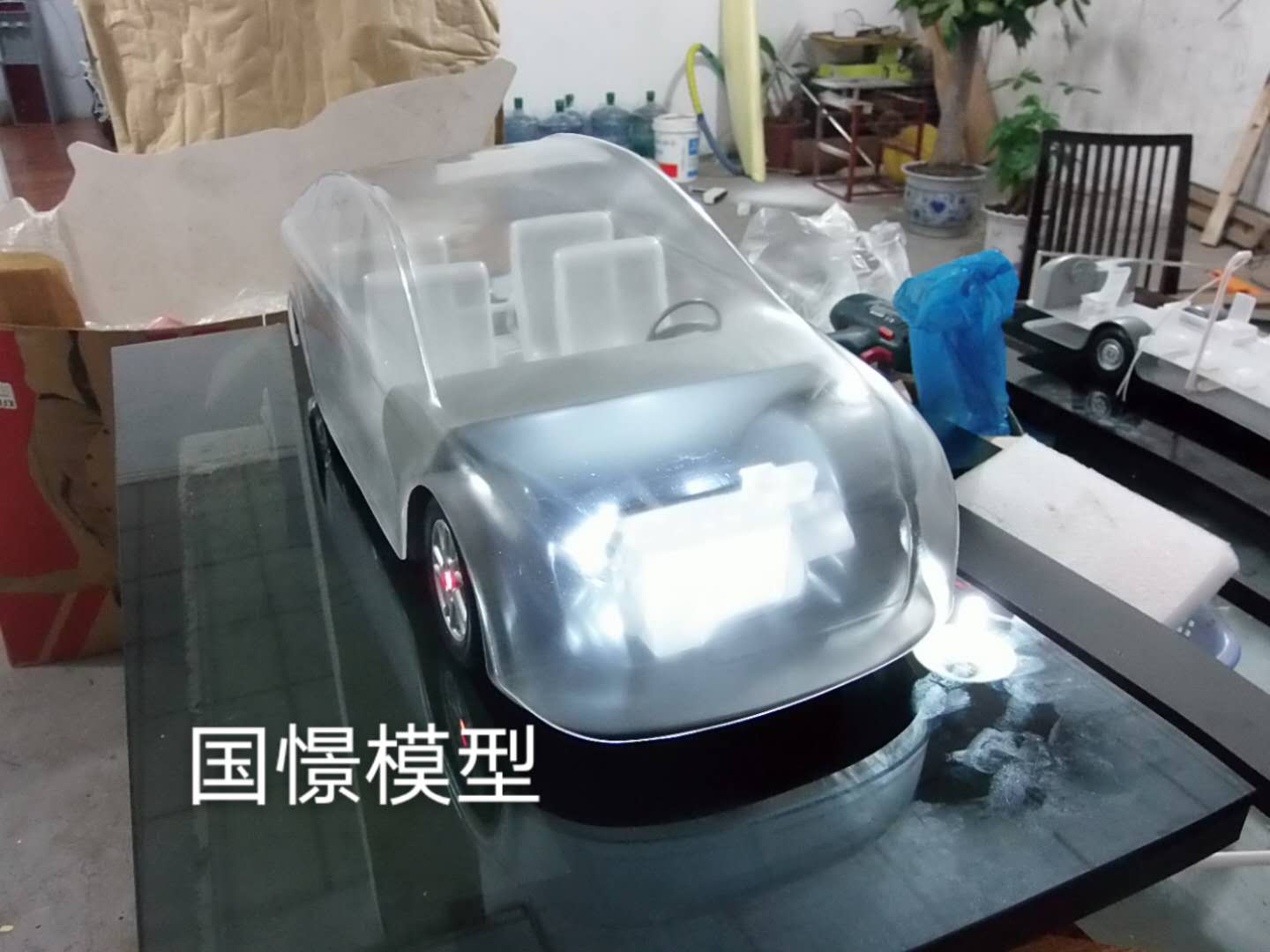 义乌市透明车模型
