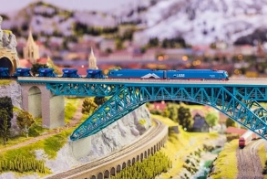 义乌市桥梁模型